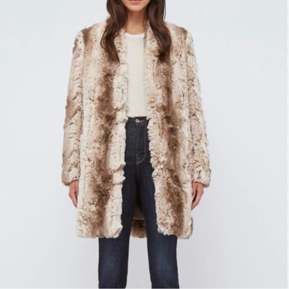 Baldwin Leonore Faux Fur Coat